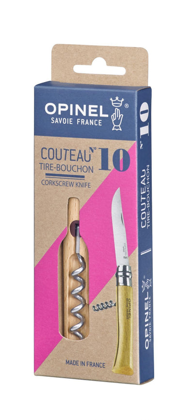 Opinel, No. 10 Corkscrew Knife, - Placewares