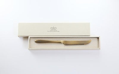 Shizu, Japanese Gold-Plated Cheese Knife, - Placewares