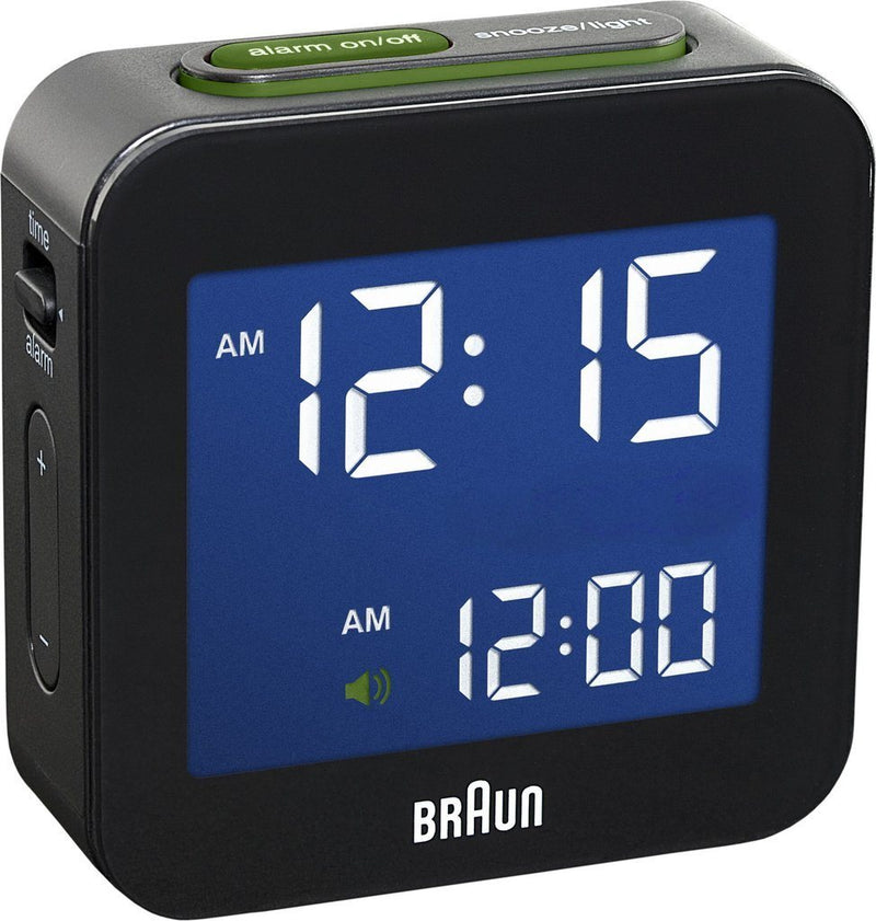 Braun, Braun Digital Alarm Clock - Radio Controlled, White- Placewares