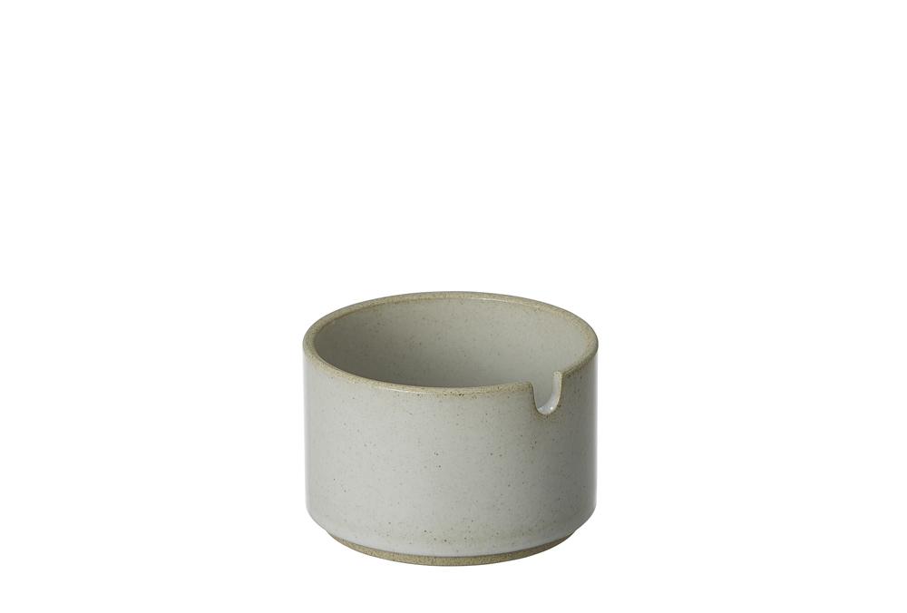 Hasami Porcelain, Sugar Pot - Gloss Gray, Gloss Gray- Placewares