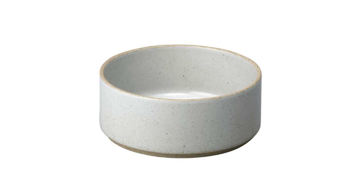 Hasami Porcelain, Bowl, Small - Gloss Gray, - Placewares