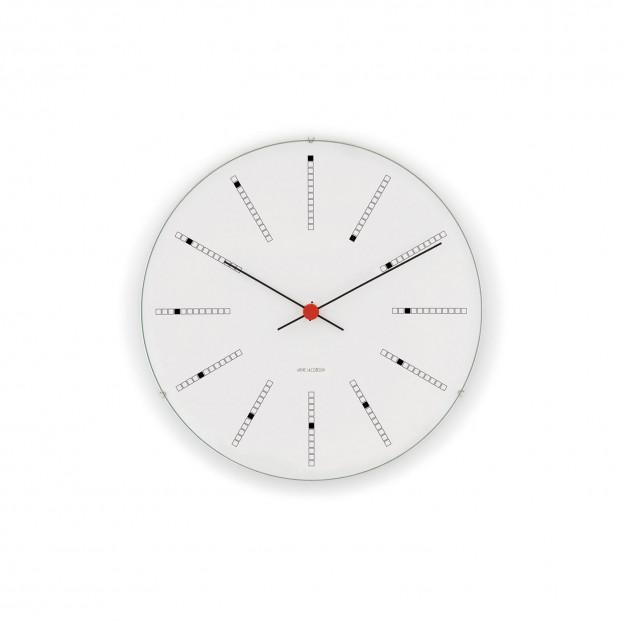 Arne Jacobsen, Arne Jacobsen Roman Wall Clock, Ø 8.3" / White- Placewares