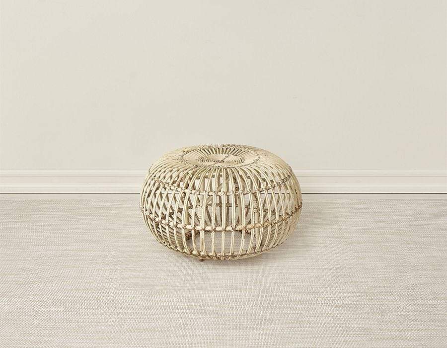 Chilewich, Basketweave Woven Floor Mats, Khaki / Small (23" x 36")- Placewares