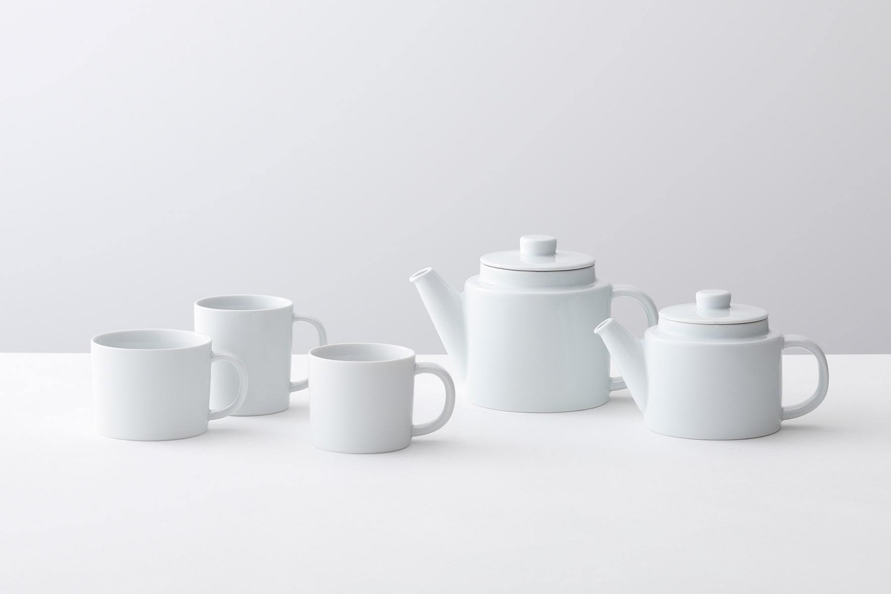 Common, Japanese White Porcelain Mug Cup, 13 oz., - Placewares