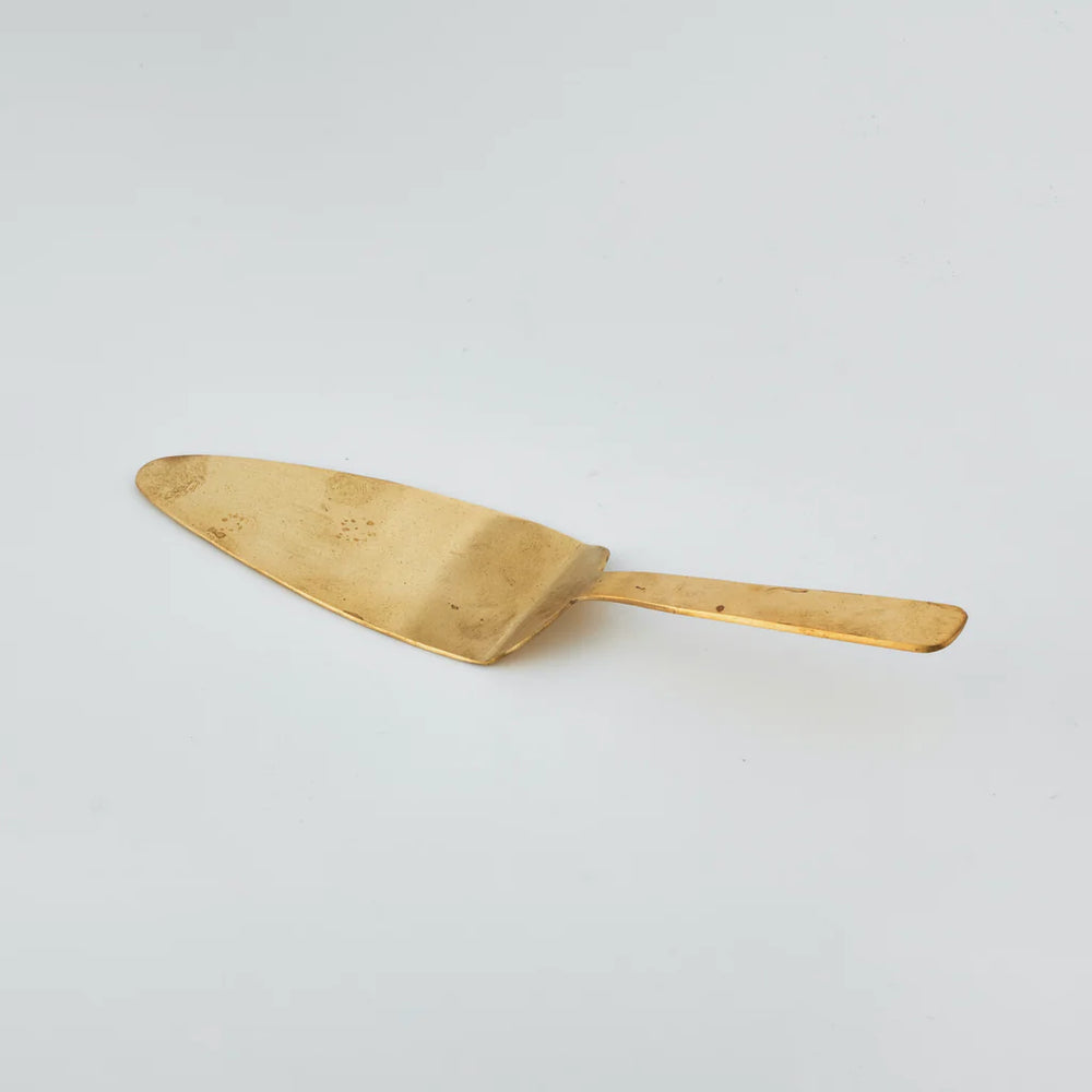 Fog Linen, Handmade Brass Server, One Size- Placewares