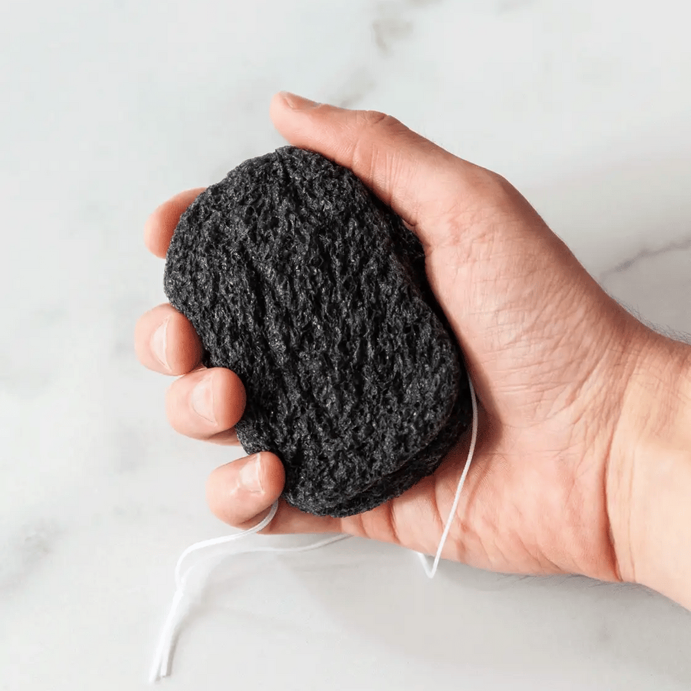 Morihata, Binchotan Charcoal Facial Scrub, - Placewares