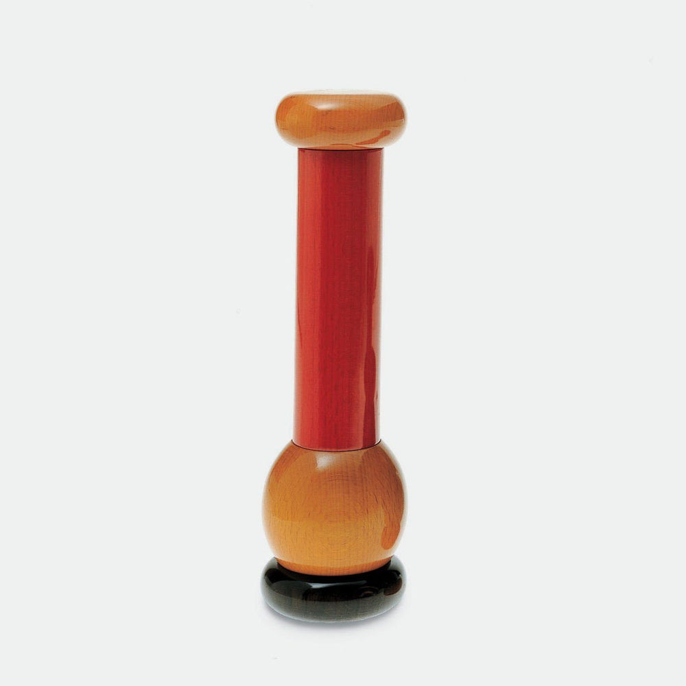 Alessi, Lacquered Wood Salt, Pepper and Spice Grinder, - Placewares