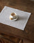 Fog Linen, Japaense Linen Placemat, ivory & navy grid, - Placewares