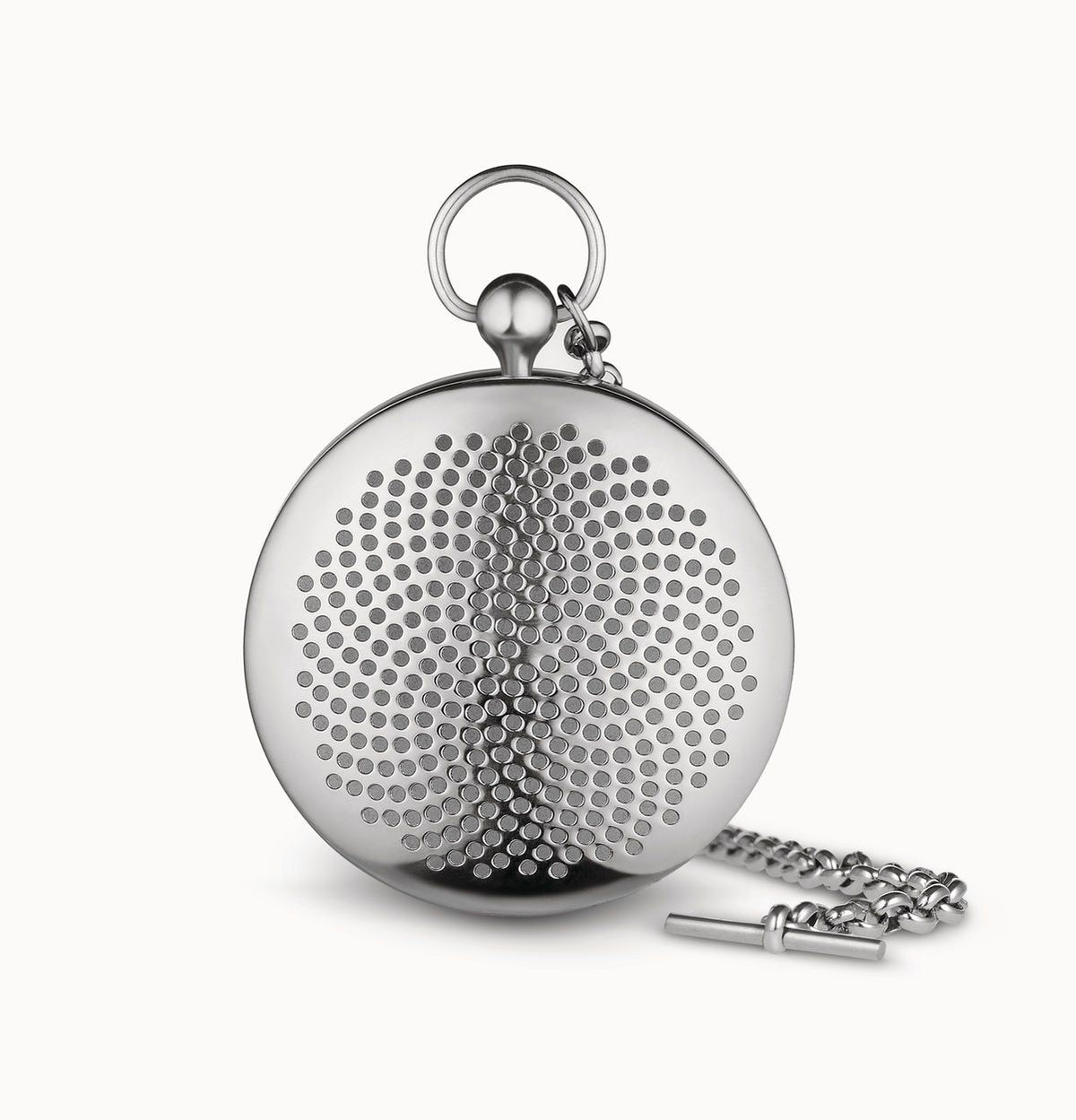 Alessi, Timepiece Tea Infuser, Polished Stainless Steel- Placewares