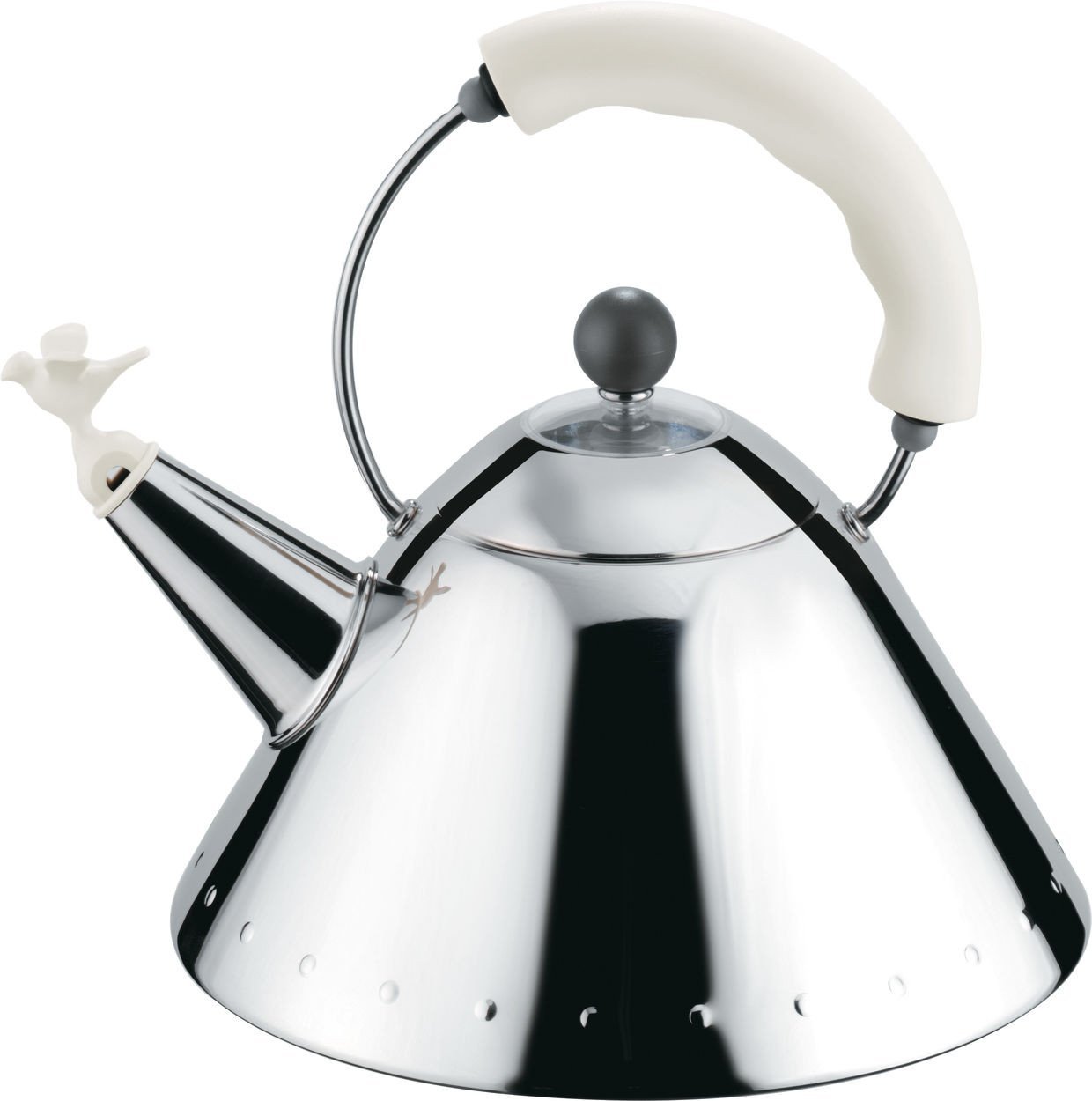 Alessi, 9093 Kettle, White- Placewares