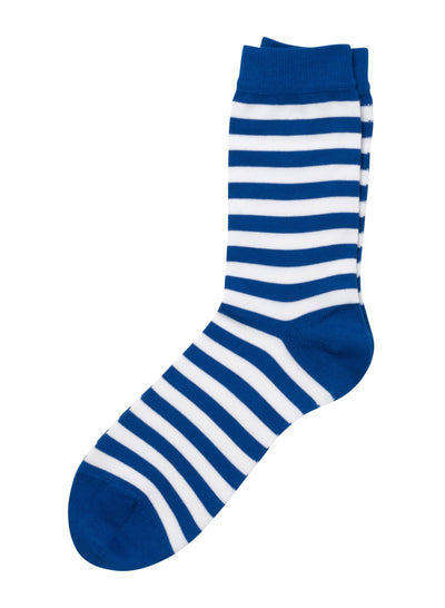 Marimekko, Raitsu Socks, Blue/White / 37-39- Placewares