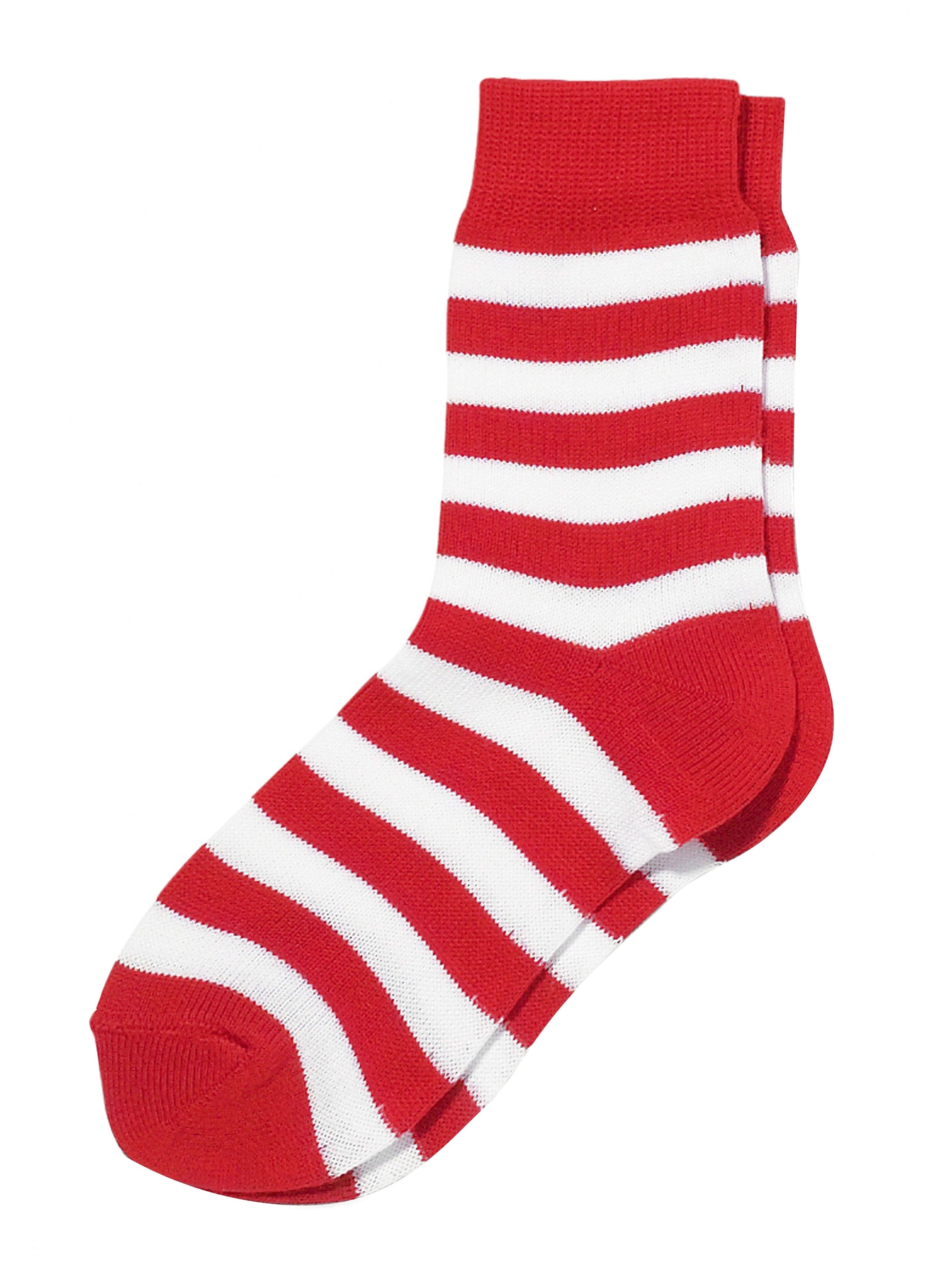 Marimekko, Raitsu Socks, Red/White / 37-39- Placewares