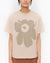 Marimekko, Vaikutus Unikko T-Shirt, Beige/ Green / XL- Placewares