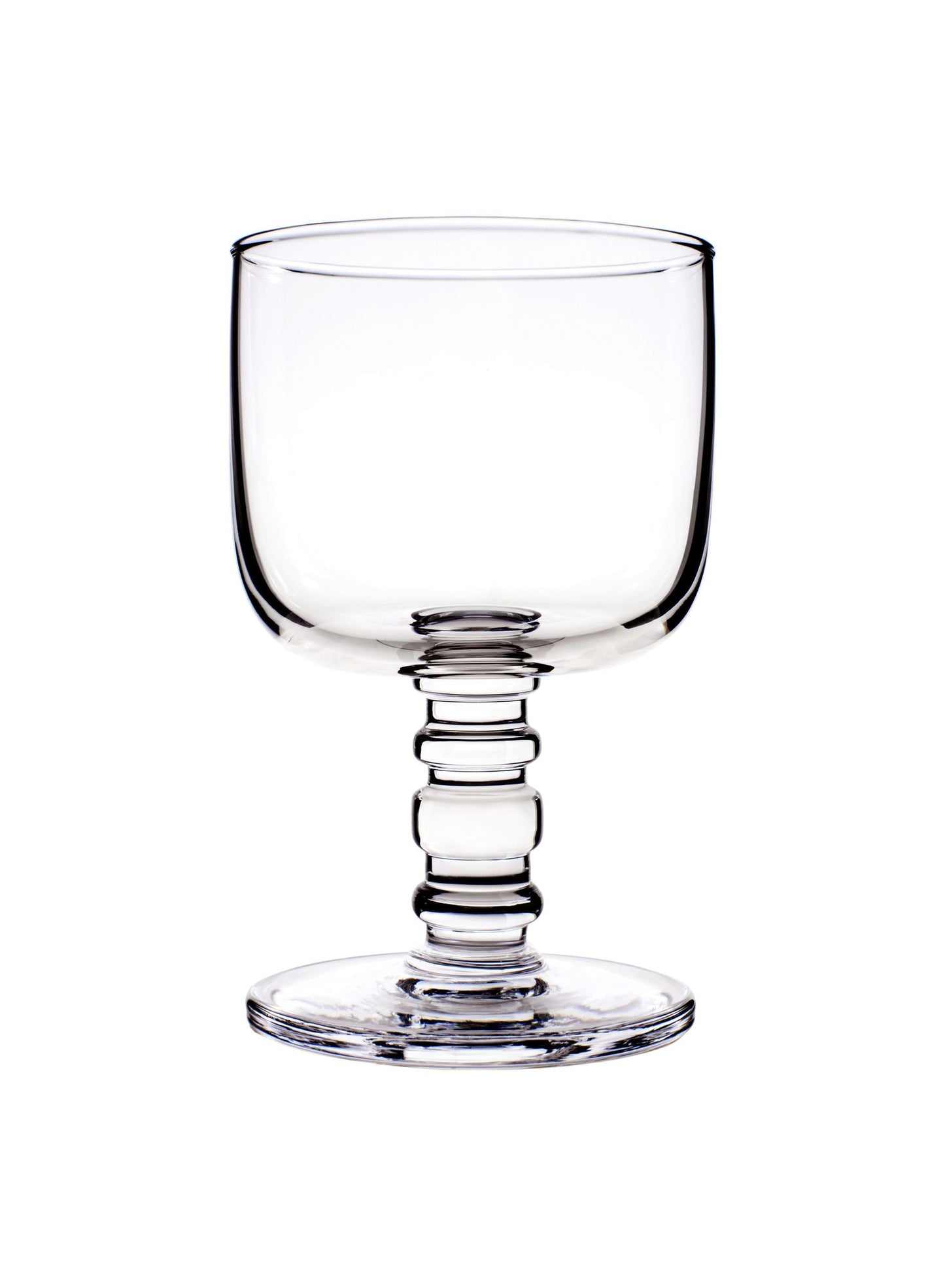 Marimekko, Sukat Makkaralla "Socks Rolled Down" Stemware, Clear- Placewares