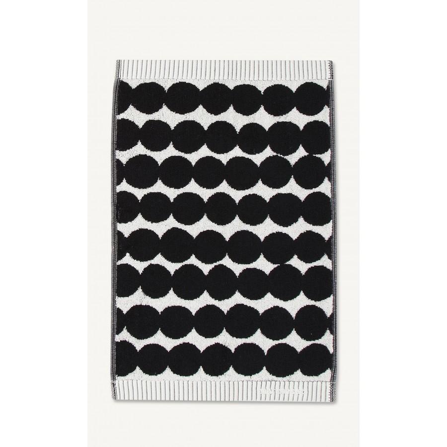 Marimekko, Räsymatto Guest Towel, Black/White- Placewares