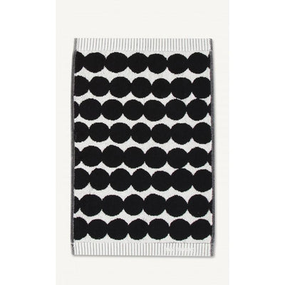 Marimekko, Räsymatto Guest Towel, Black/White- Placewares