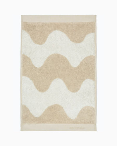 Marimekko, Lokki Guest Towel Beige/White, - Placewares