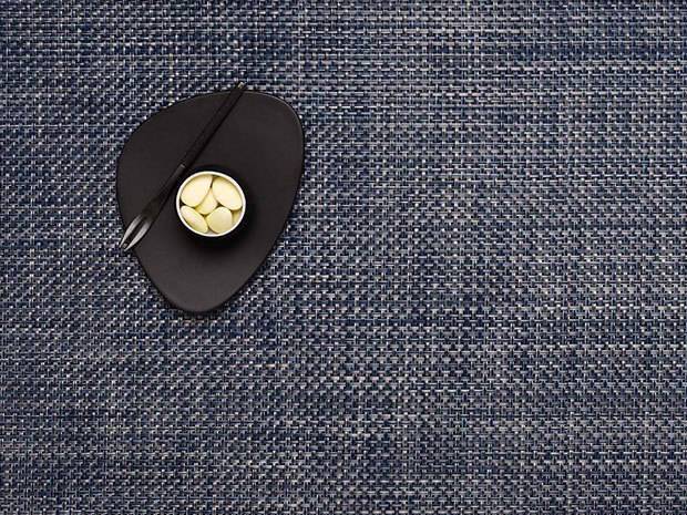 Chilewich, Basketweave Placemats, Rectangle, Denim- Placewares