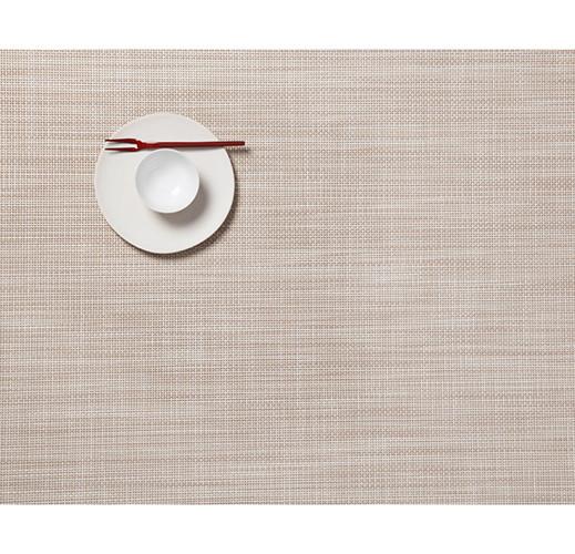 Chilewich, Mini Basketweave Placemat, Rectangle, Parchment- Placewares