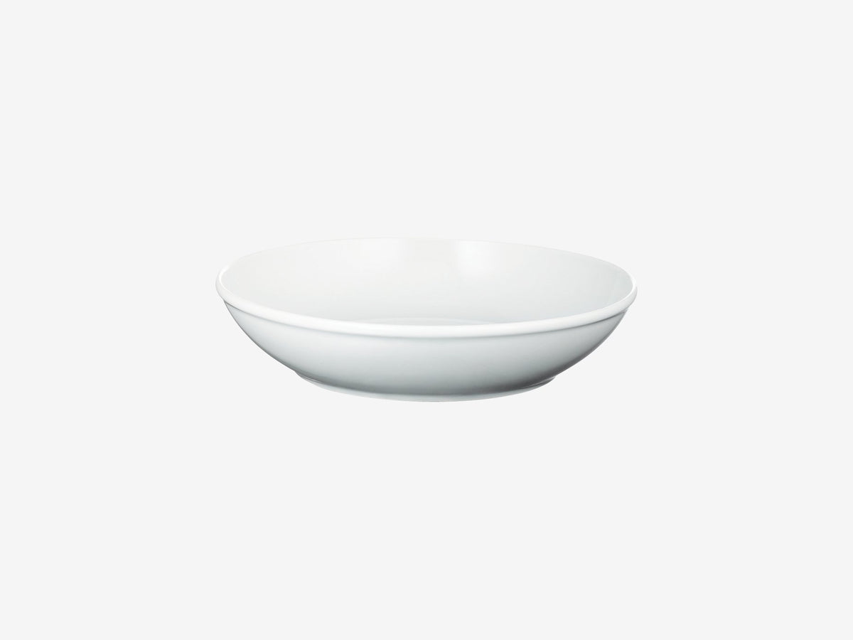 Common, Japanese White Porcelain Bowl, 8 ½ ø x 2" / White- Placewares
