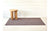 Chilewich, Skinny Stripe Indoor/Outdoor Shag Doormats, Mulberry (18" x 28")- Placewares