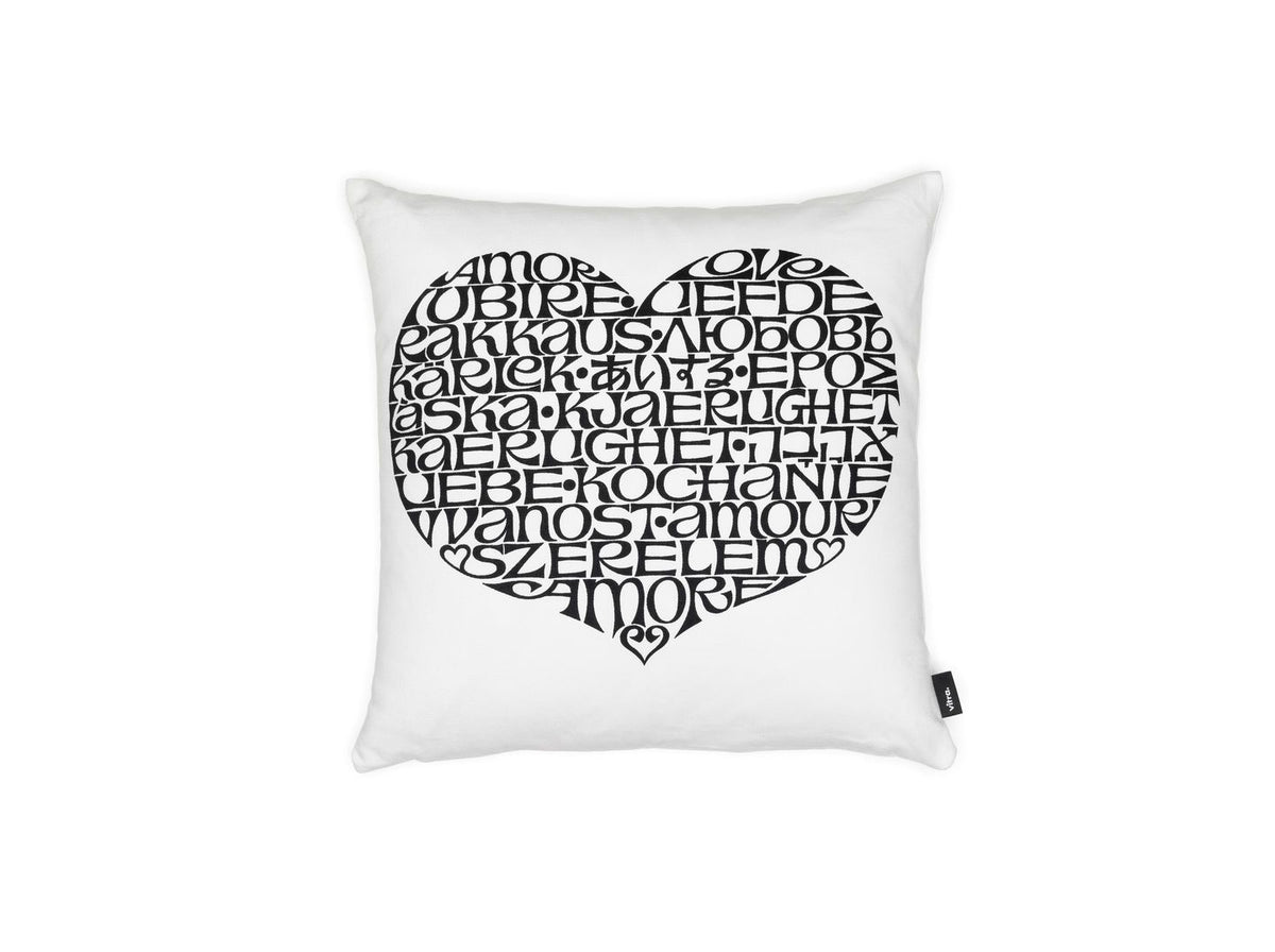 Vitra, International Love Heart Graphic Print Pillow, - Placewares
