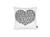 Vitra, International Love Heart Graphic Print Pillow, - Placewares