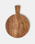 Fog Linen, Hand Carved Wood Boards, Circle- Placewares