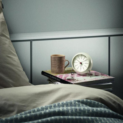 Arne Jacobsen, Arne Jacobsen Station Banker's Alarm Clock, assorted colors, - Placewares