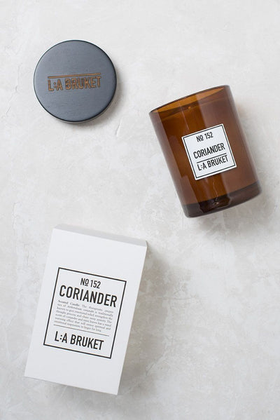 L:A Bruket, Coriander Candle, - Placewares