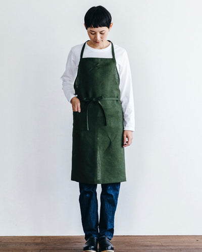 Fog Linen, Linen Daily Apron, Laurel- Placewares