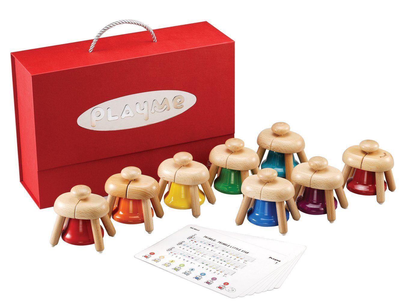Playme, Playme Pat Bells, 8-set, - Placewares
