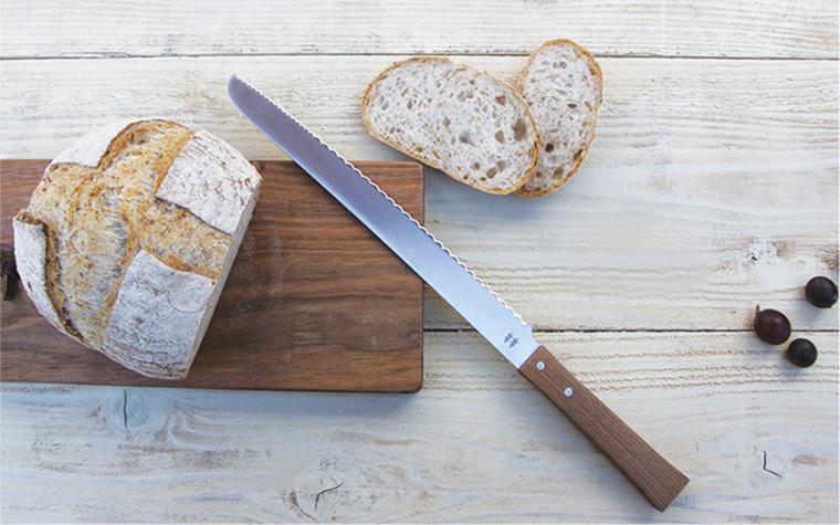 Shizu, Japanese Bread Knife, Wood / Stainless Steel- Placewares
