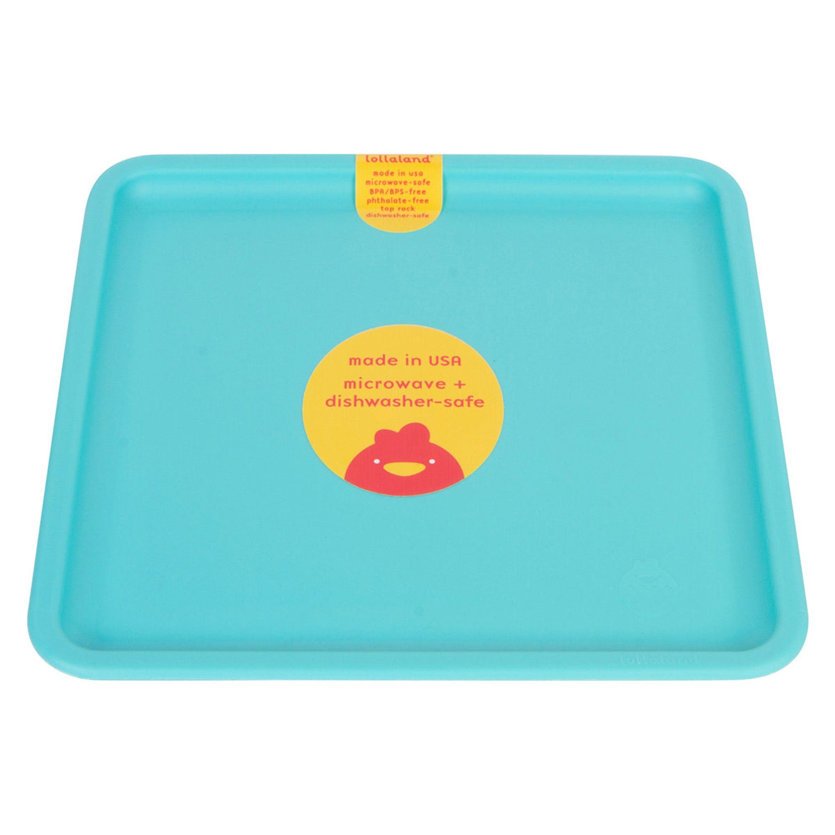 Lollaland, Mealtime Plates - multiple colors, Cool Turquoise- Placewares