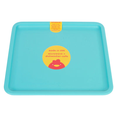 Lollaland, Mealtime Plates - multiple colors, Cool Turquoise- Placewares