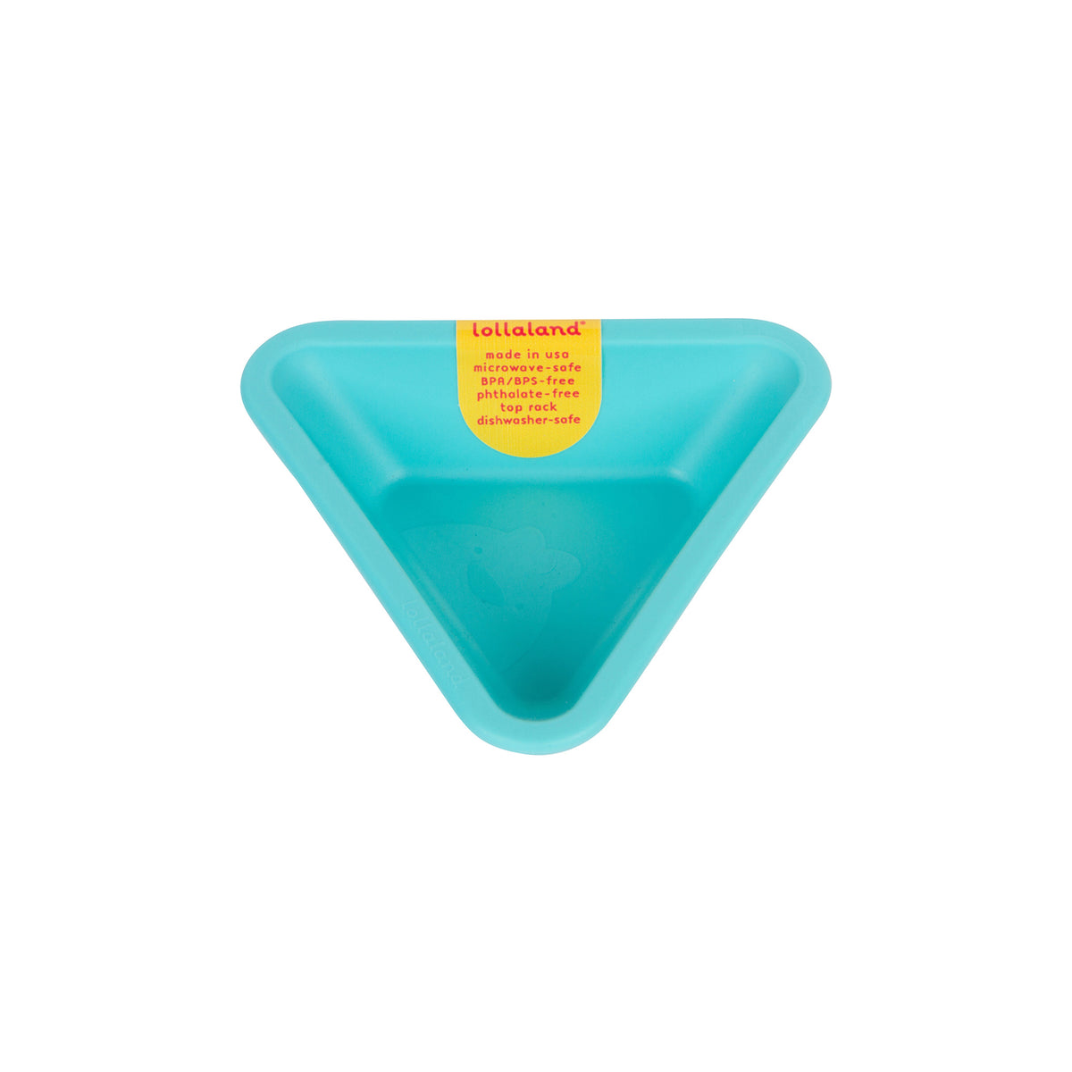 Lollaland, Mealtime Snacking & Dipping Bowl - multiple colors, Cool Turquoise- Placewares