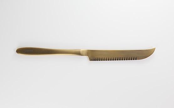 Shizu, Japanese Gold-Plated Cheese Knife, Gold-Plated- Placewares