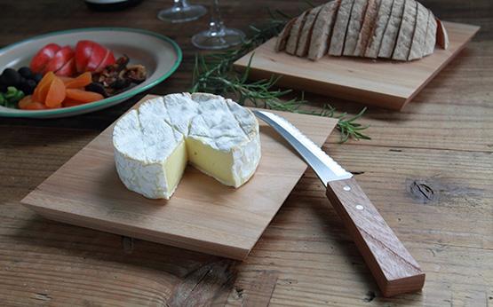 Shizu Hamono, Morinoki Stainless Steel Soft Cheese Knife, Wood / Stainless Steel- Placewares