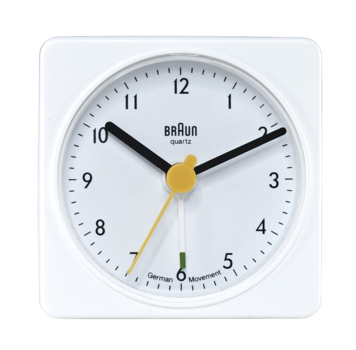 Braun, Braun Large Classic Alarm Clocks, White- Placewares