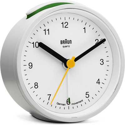 Braun, Braun Classic Round Alarm Clock, - Placewares