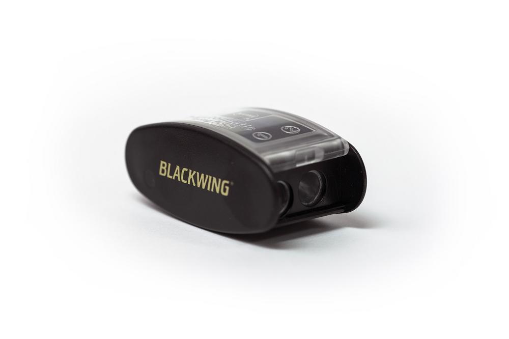 Blackwing, Black Long Point Pencil Sharpener, Black- Placewares