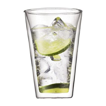Bodum, Canteen Double Wall Glasses, Individual, 13.5 oz.- Placewares