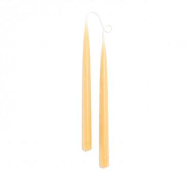 Danica, Beeswax Taper Candles, - Placewares