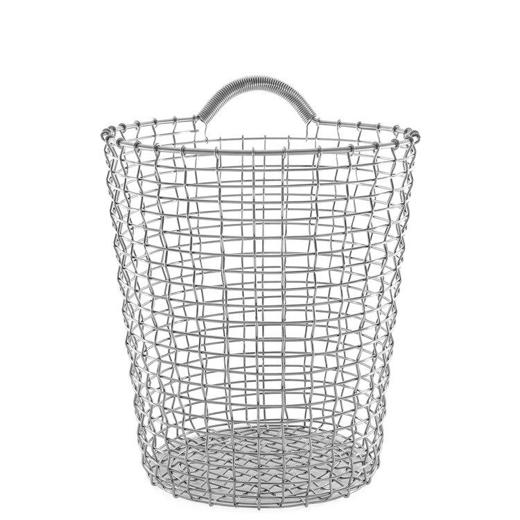 Korbo, Korbo Bin 18 Stainless Steel Basket, - Placewares