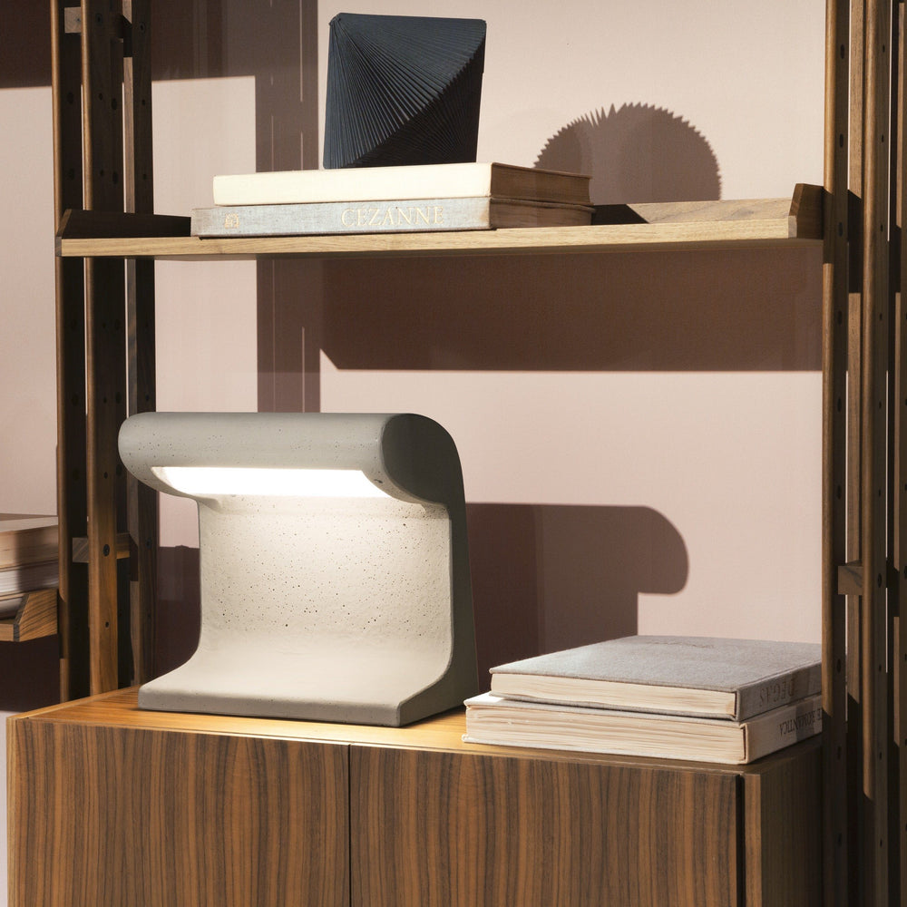 Nemo, Borne Betone Petite Floor & Table Lamp, - Placewares