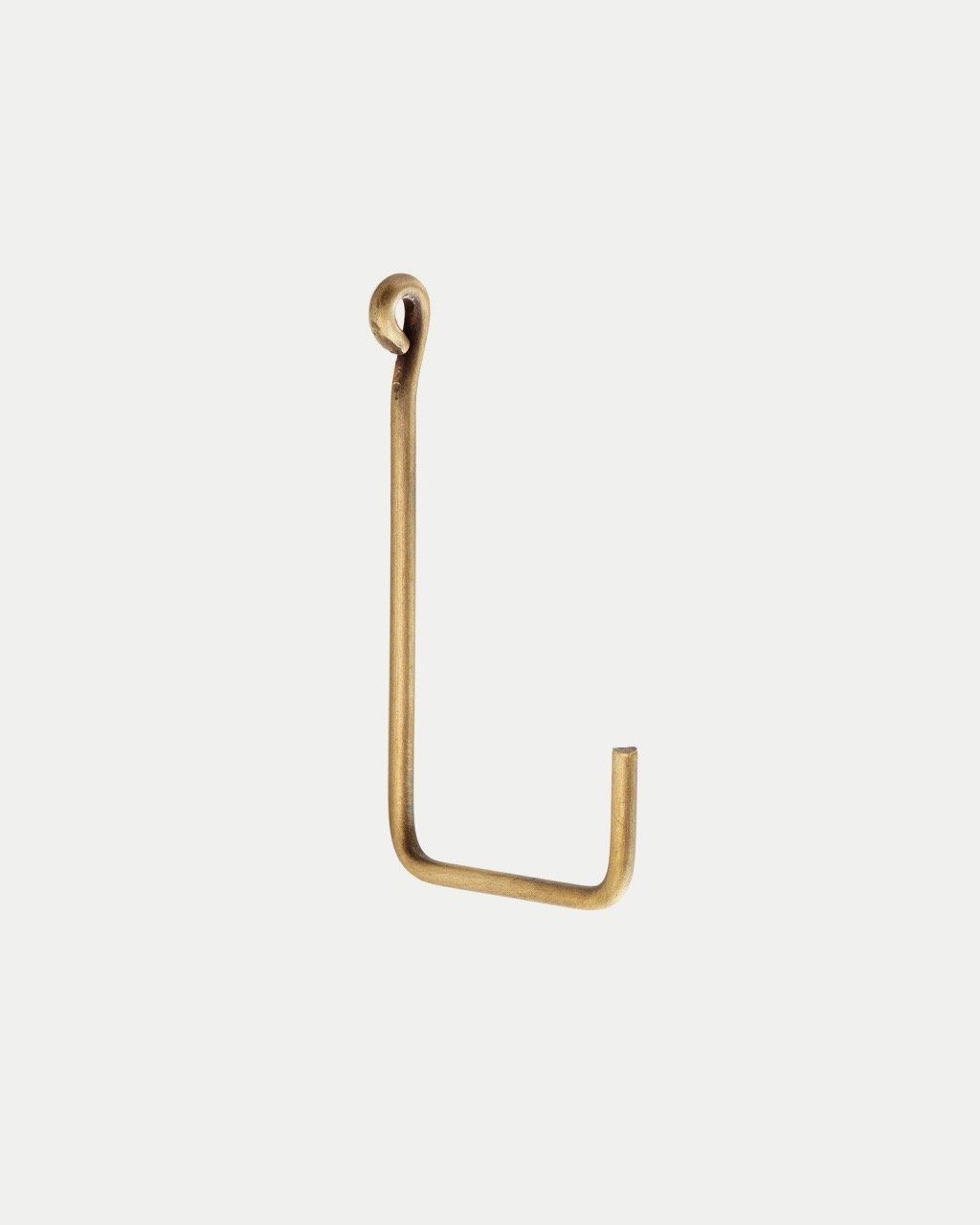 Fog Linen, Handmade Brass Single Hooks, Medium- Placewares