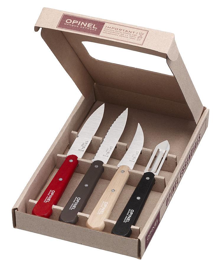 Opinel Essentials Paring knives, Loft - Set/4