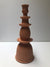 Une de Nomade, Handmade Terra Cotta Candle Holders, Terra Cotta / 13-in Tall- Placewares