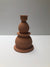 Une de Nomade, Handmade Terra Cotta Candle Holders, Terra Cotta / 6-in Tall- Placewares