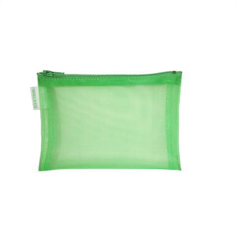Walker, Single Zipper Mesh Bag - 3 1/2 x 5 in, - Placewares